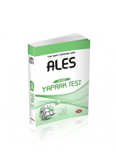 Data ALES Çek Kopar Yaprak Test