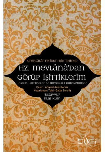 Hz. Mevlana'dan Görüp İşittiklerim