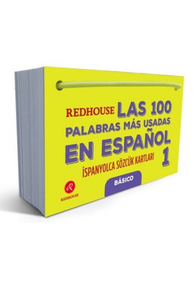 Redhouse Las 100 Palabras Mas Usadas En Espanol - İspanyolca Sözcük Kartları 1