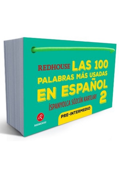 Redhouse Las 100 Palabras Mas Usadas En Espanol - İspanyolca Sözcük Kartları 2