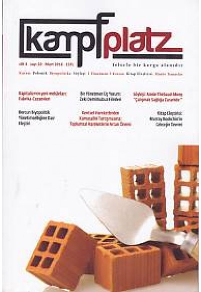 Kampfplatz Sayı: 10 / Mart 2016