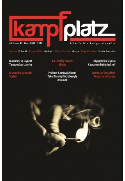 Kampfplatz Sayı: 11 / Mart 2017
