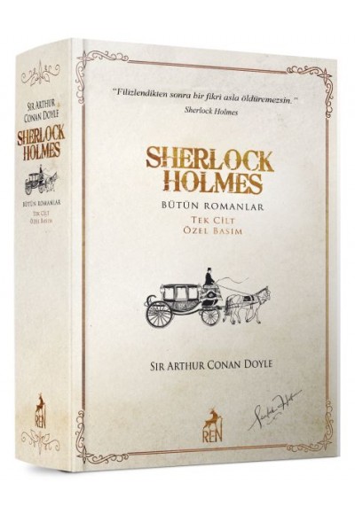 Sherlock Holmes Bütün Romanlar Tek Cilt (Özel Basım)
