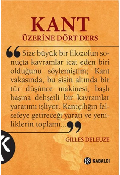 Kant Üzerine Dört Ders