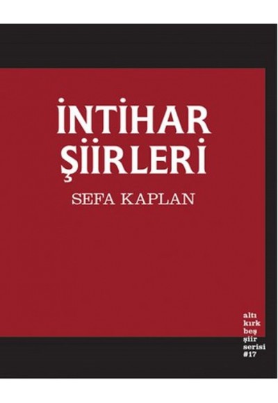 İntihar Şiirleri