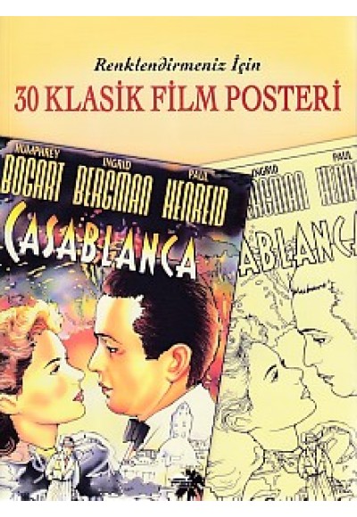 Renklendirmeniz İçin - 30 Klasik Film Posteri
