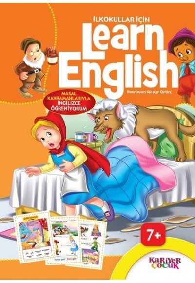 İlkokullar İçin Learn English - Turuncu