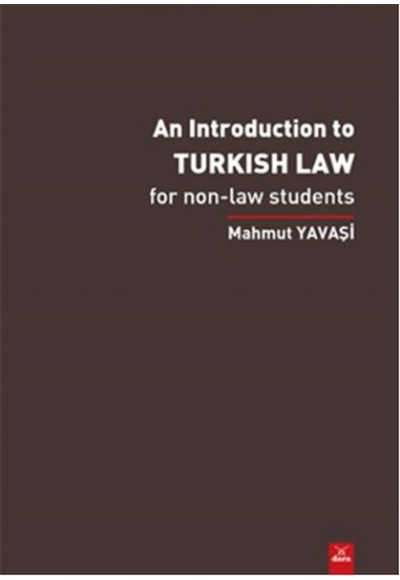 An Introduction To Turkish Law- For Non Law Students