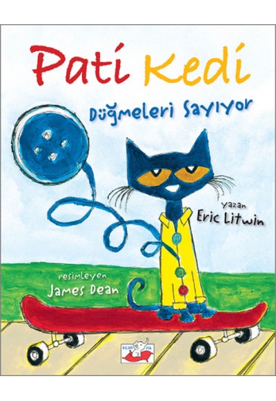 Pati Kedi Düğmeleri Sayıyor