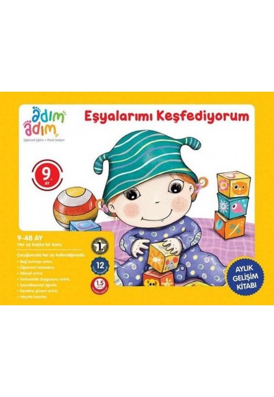 Eşyalarımı Keşfediyorum - 9. Ay Gelişim Kitabı