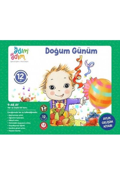 Doğum Günüm - 12. Ay Gelişim Kitabı