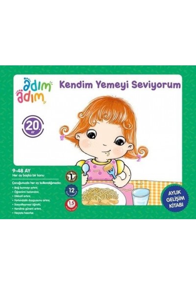 Kendim Yemeyi Seviyorum - 20. Ay Gelişim Kitabı