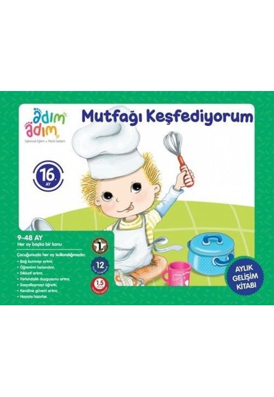 Mutfağı Keşfediyorum - 16. Ay Gelişim Kitabı