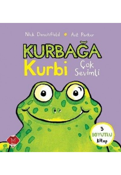 Kurbağa Kurbi Çok Sevimli (3 Boyutlu Kitap)
