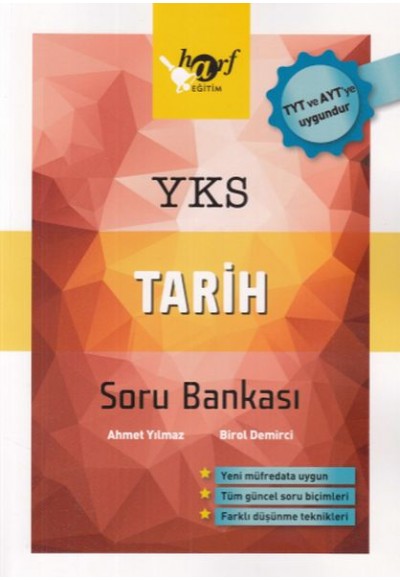 Harf Eğitim YKS Tarih Soru Bankası (Yeni)