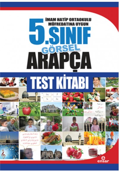 5. Sınıf Görsel Arapça Test Kitabı / İmam Hatip Ortaokulu Müfredatına Uygun