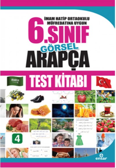 6. Sınıf Görsel Arapça Test Kitabı