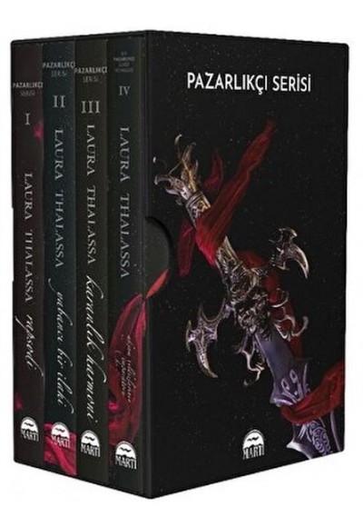 Pazarlıkçı Serisi (4 Kitap Kutulu) (Ciltli)