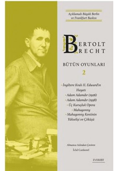 Bertolt Brecht Bütün Oyunları 2