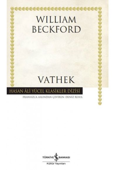 Vathek - Hasan Ali Yücel Klasikleri (Ciltli)