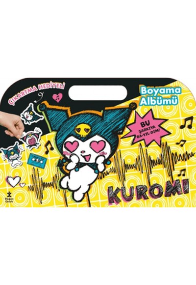 Kuromi - Çıkartma Hediyeli Boyama Albümü