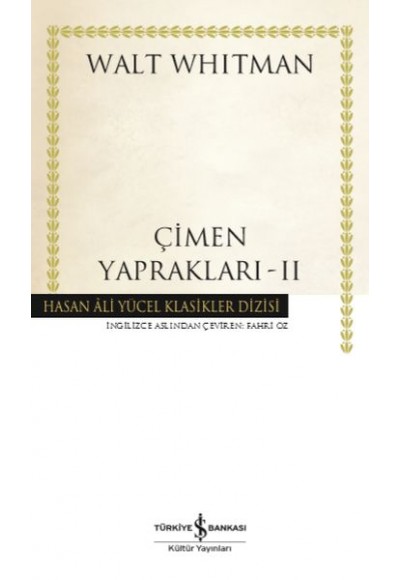 Çimen Yaprakları 2 - Hasan Ali Yücel Klasikleri