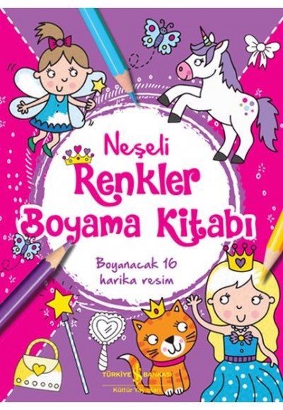 Neşeli Renkler Boyama Kitabı