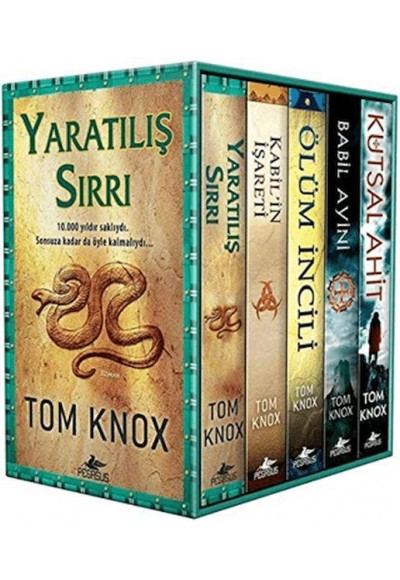 Tom Knox Macera Gerilim Serisi Kutulu Özel Set (5 Kitap)