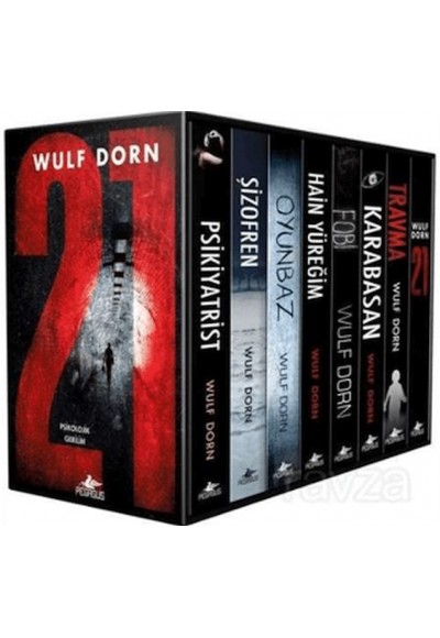 Wulf Dorn Psikolojik Gerilim Kutulu Özel Set (8 Kitap)