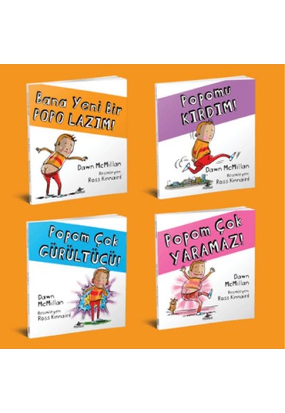 Bana Yeni Bir Popo Lazım Serisi - 4 Kitap