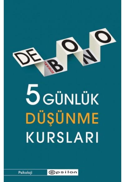 5 Günlük Düşünme Kursları