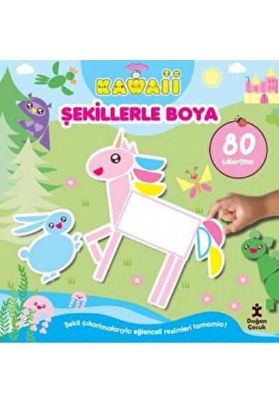 Sevimliler Kawaii Şekillerle Boya