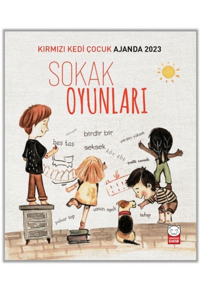 Kırmızı Kedi Çocuk Ajanda 2023 - Sokak Oyunları