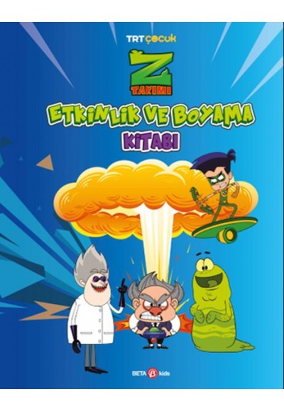 Z Takımı Etkinlik Ve Boyama Kitabı 3