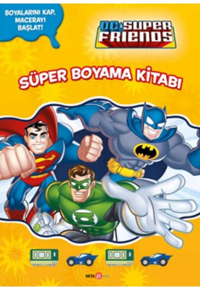 Dc Super Friends Süper Boyama Kitabı