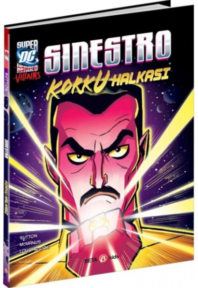 Super Dc Vıllaıns Sinestro Korku Halkası