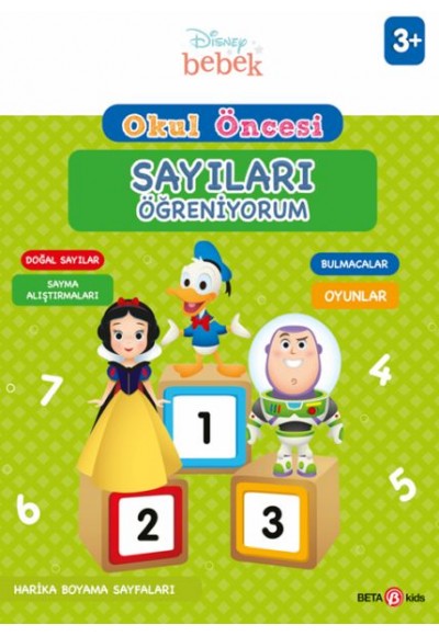 Disney Eğitsel Okul Öncesi Sayıları Öğreniyorum