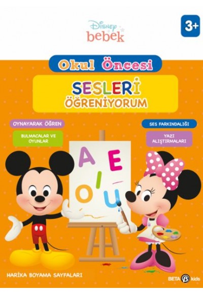 Disney Eğitsel Okul Öncesi Sesleri Öğreniyorum