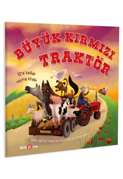 Büyük Kırmızı Traktör -Sayı Sayma Macerasında Traktörü Takip Edin!