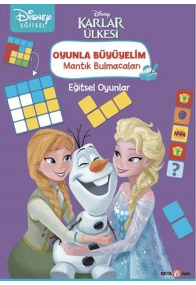 Disney Eğitsel Oyunla Büyüyelim Mantık Bulmacaları - Karlar Ülkesi