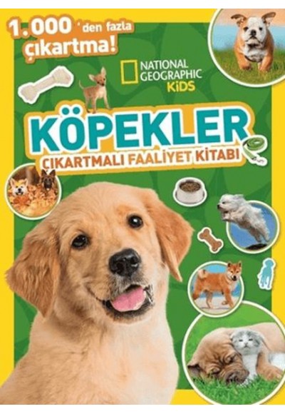 National Geographic Kids Köpekler Çıkartmalı Faaliyet Kitabı