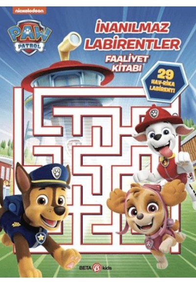 Paw Patrol - İnanılmaz Labirentler Faaliyet Kitabı