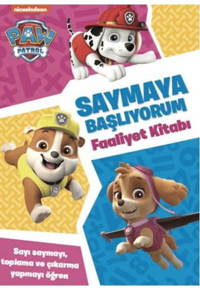 Paw Patrol - Saymaya Başlıyorum Faaliyet Kitabı