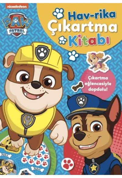 Paw Patrol - Hav-rika Çıkartma Kitabı