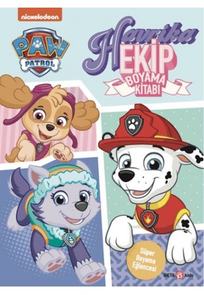 Paw Patrol Havrika Ekip Boyama Kitabı