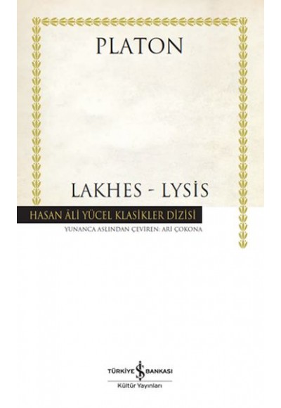 Lakhes-Lysis - Hasan Ali Yücel Klasikleri