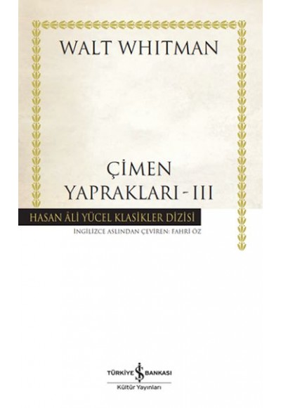 Çimen Yaprakları – III - Ciltli
