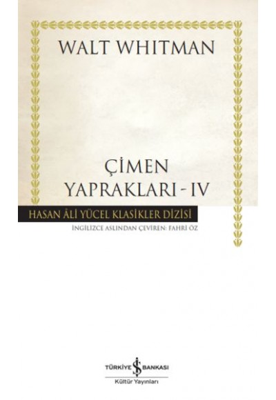 Çimen Yaprakları - IV - Hasan Ali Yücel Klasikleri