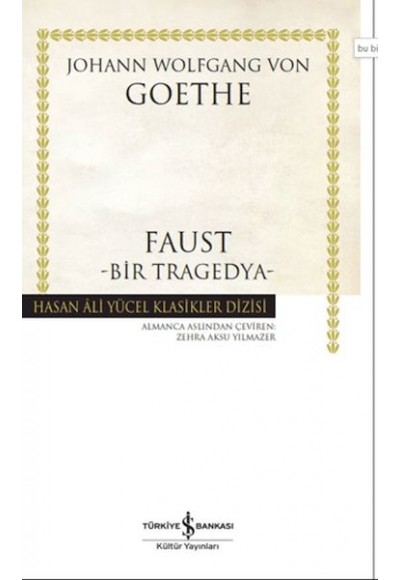 Faust-Bir Tragedya - Hasan Ali Yücel Klasikleri
