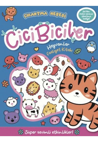 Cicibiciler Hayvanlar Faaliyet Kitabı